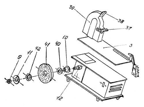 Заточка инструмента на комбинированном станке УБДН-1